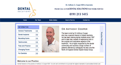 Desktop Screenshot of dental-solutions.co.uk